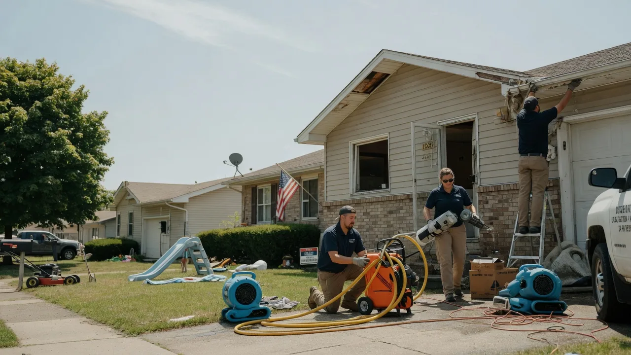 Water Damage Restoration in Oskaloosa, IA near me